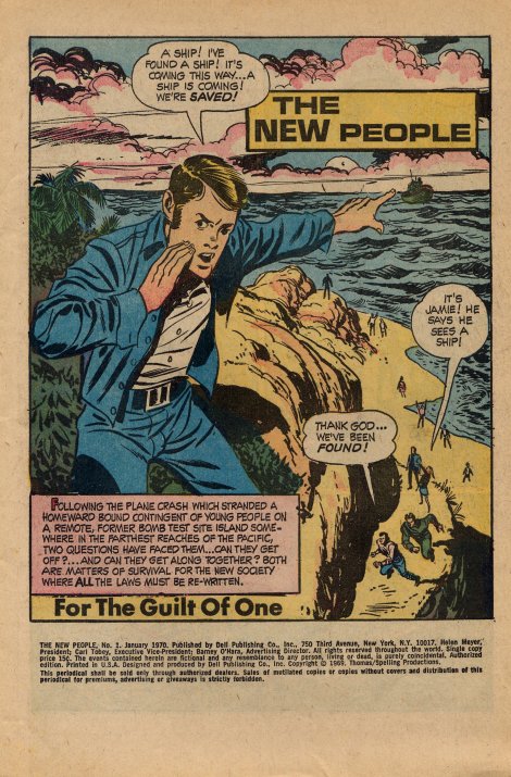 The New People Comic Book, Issue #1 Page #1 The New People Comic Book, Issue #1 Page #1